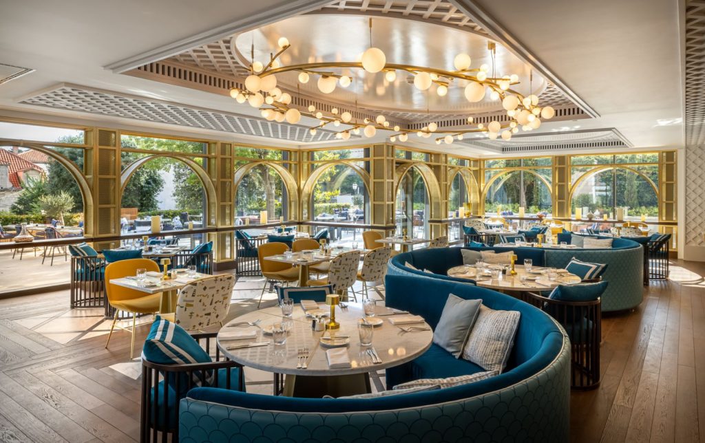 Imperial Terrace restaurant, photo credit by Hilton Imperial Dubrovnik