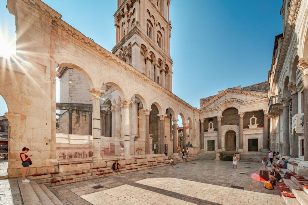 Peristil, Split, photo credit by TB of Split