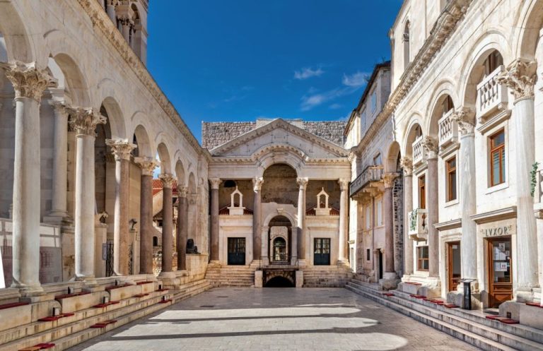 Peristyle, photo by Maksim Basic photo credit by TB of Split