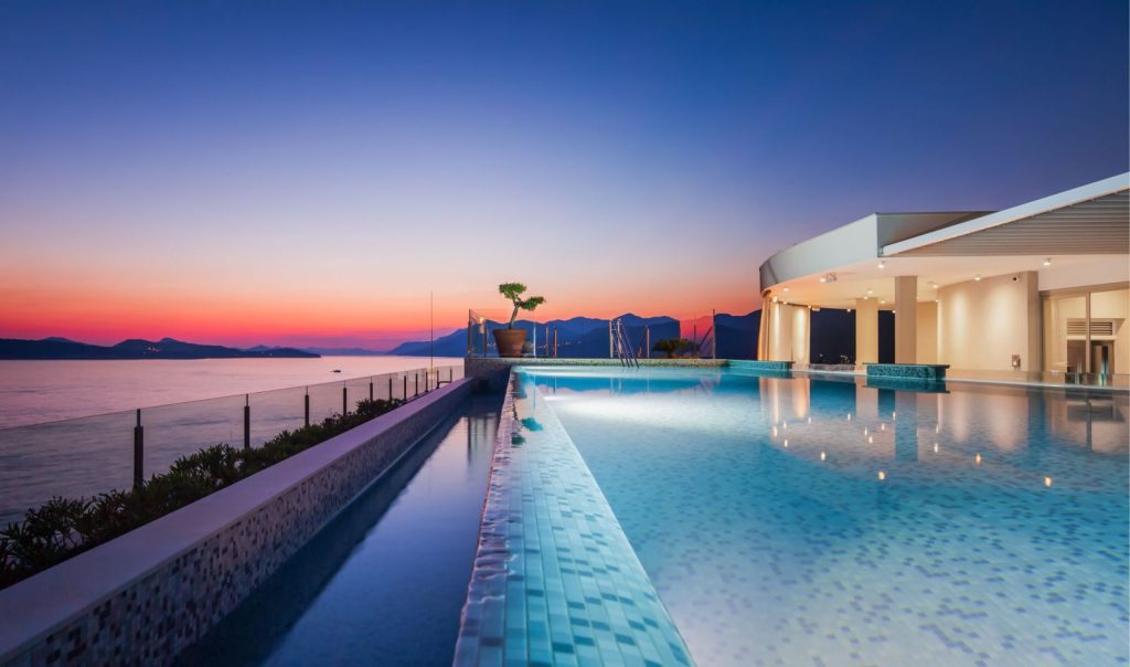 Royal Blue Rooftop pool