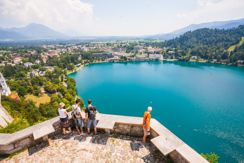Lake Bled from the Castle