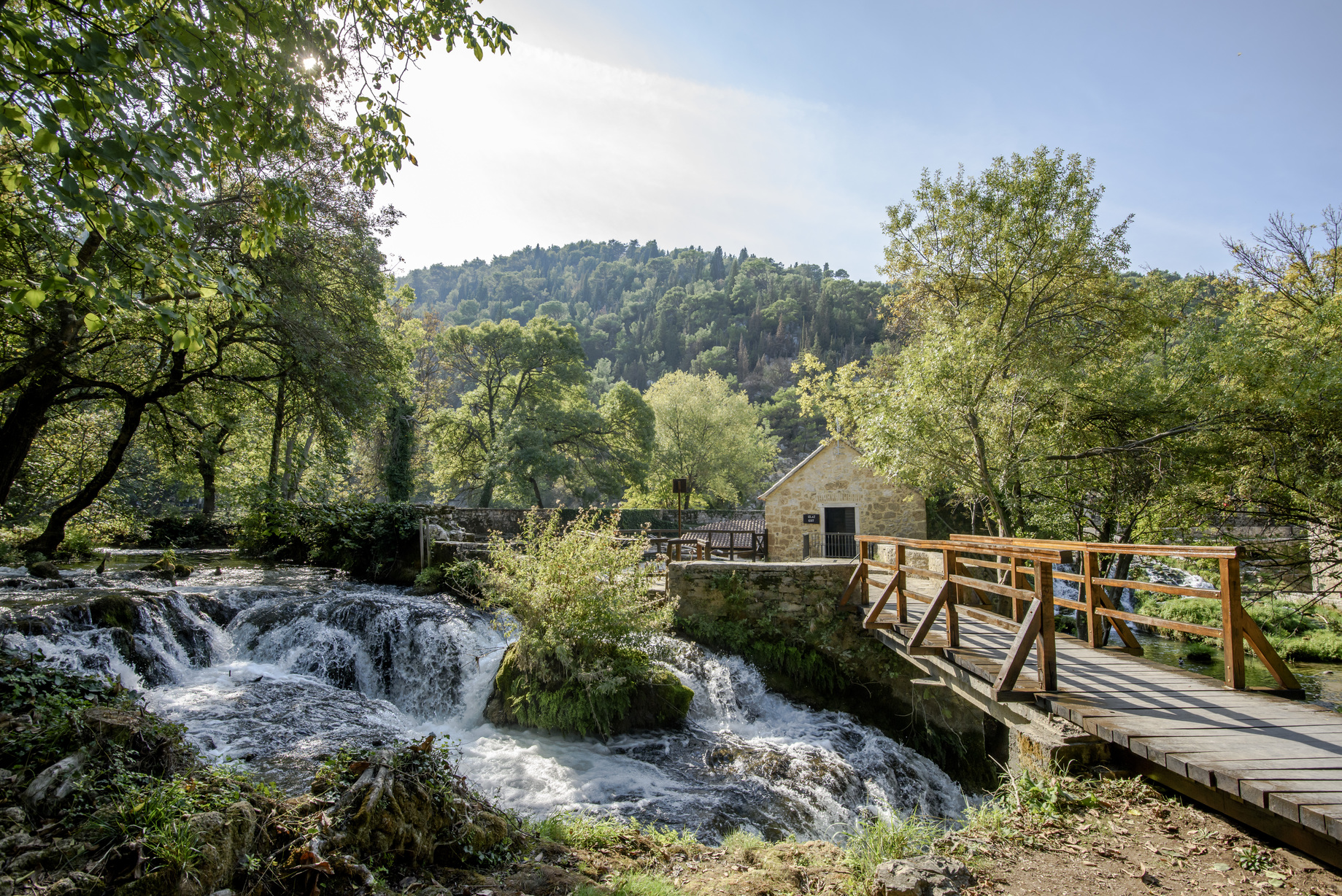 Skradinski buk, photo credit by Krka NP, and Šibenik-Knin TB