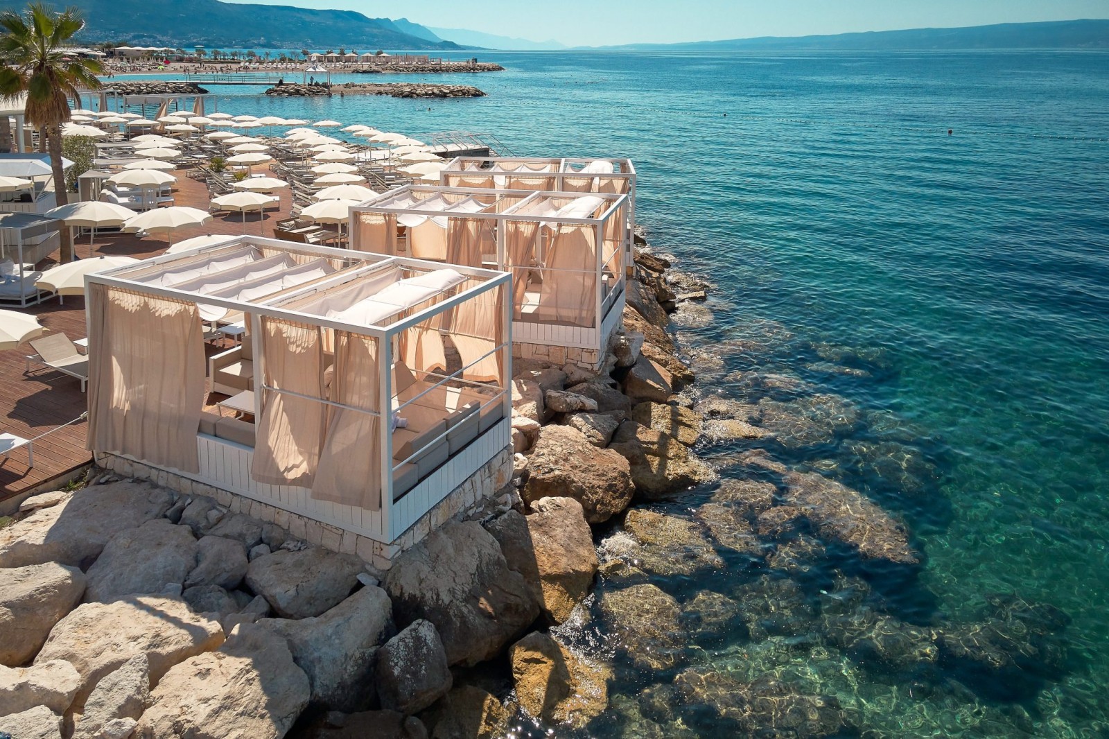 Photo credit by Mistral Beach Club, Split