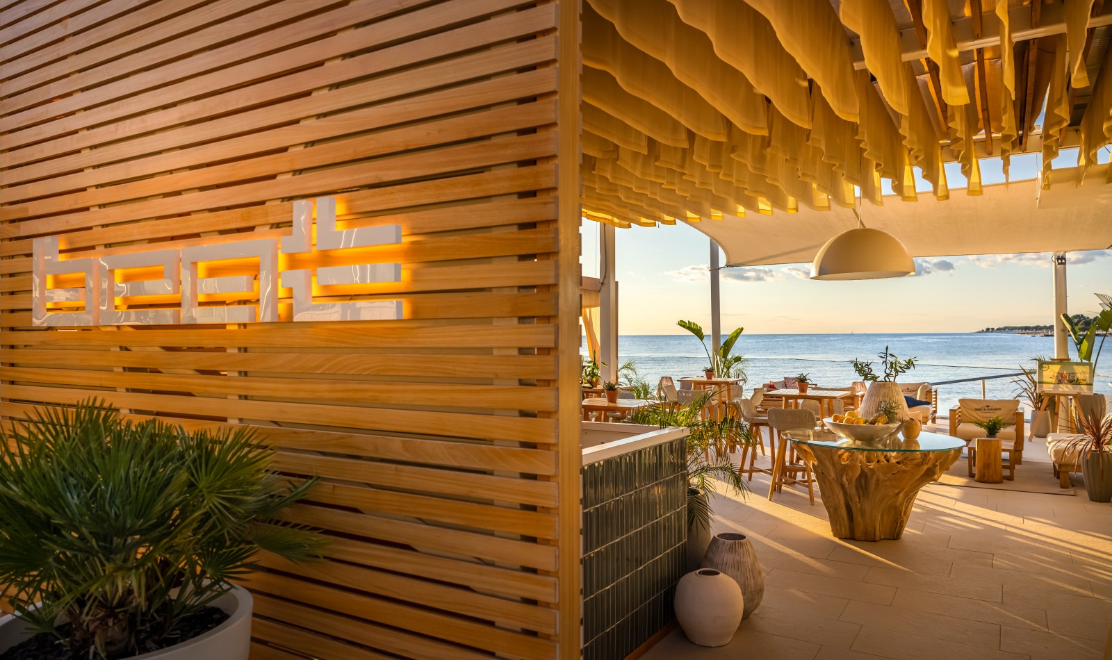 The Beat Beach Club, Photo credit by Marea Suites, Valamar Collection