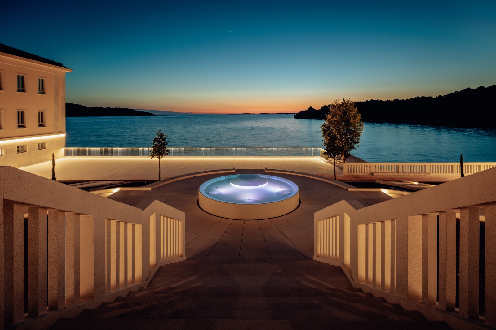 By Night, Photo credit by Hotel Monumenti, Pula