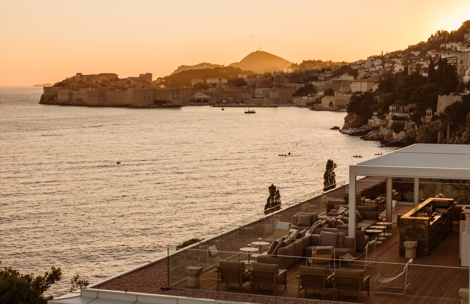 Galanto Rooftop, Photo credit by Hotel Villa Dubrovnik