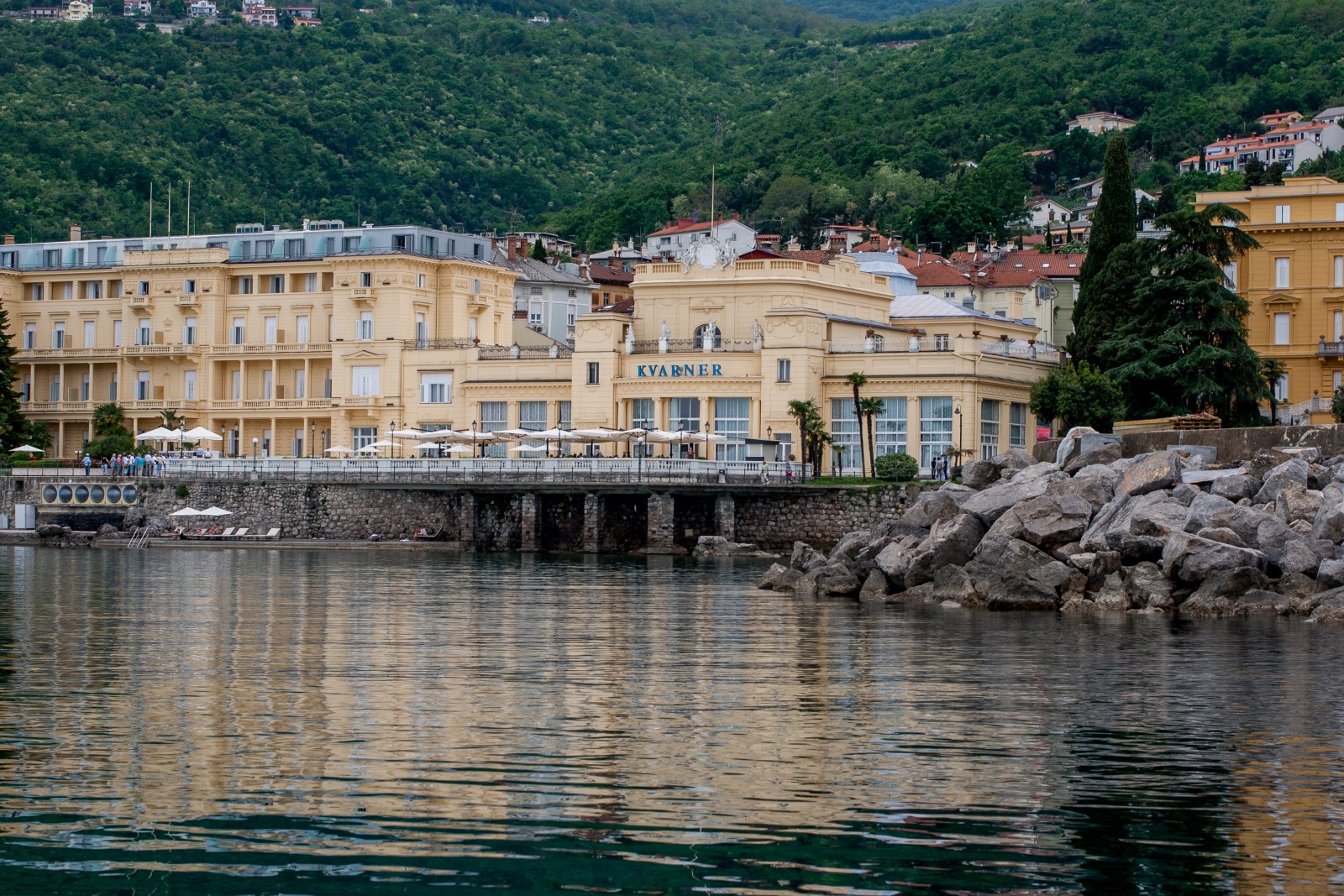 Hotel Kvarner, Opatija, Photo by Damir Kvajo, Photo credit by Croatia TB