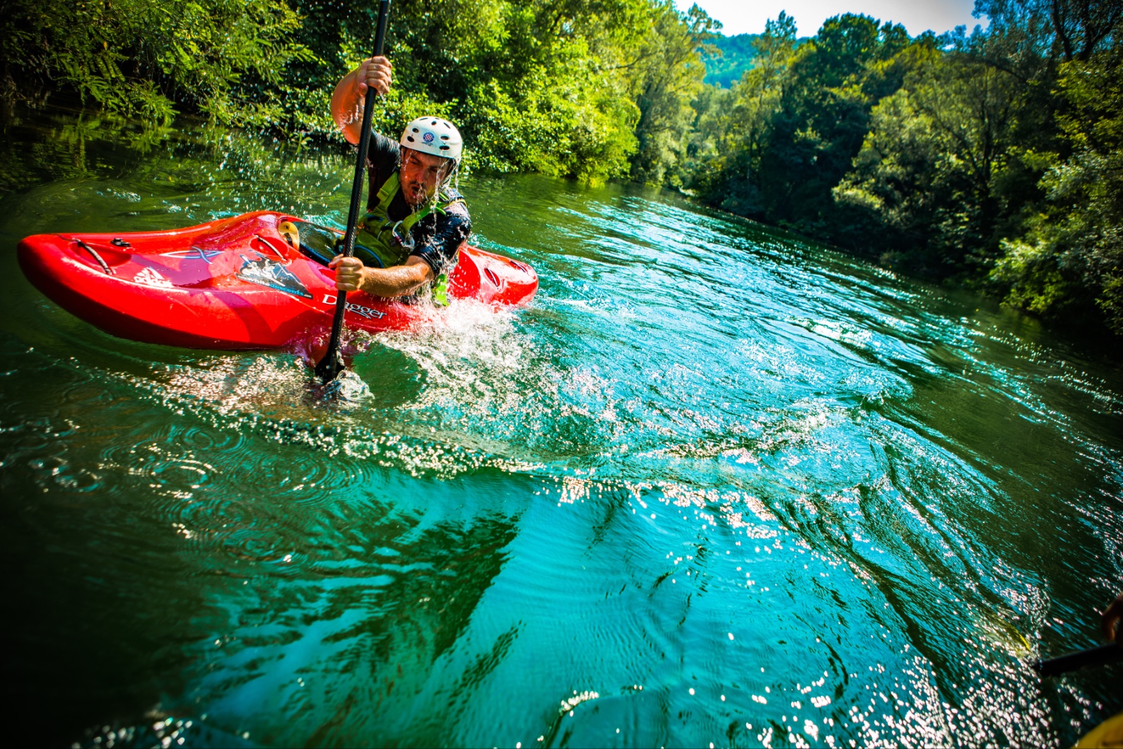 Kayak, Cetina river, Photo by Ivo Biocina, Photo credit by Croatia TB