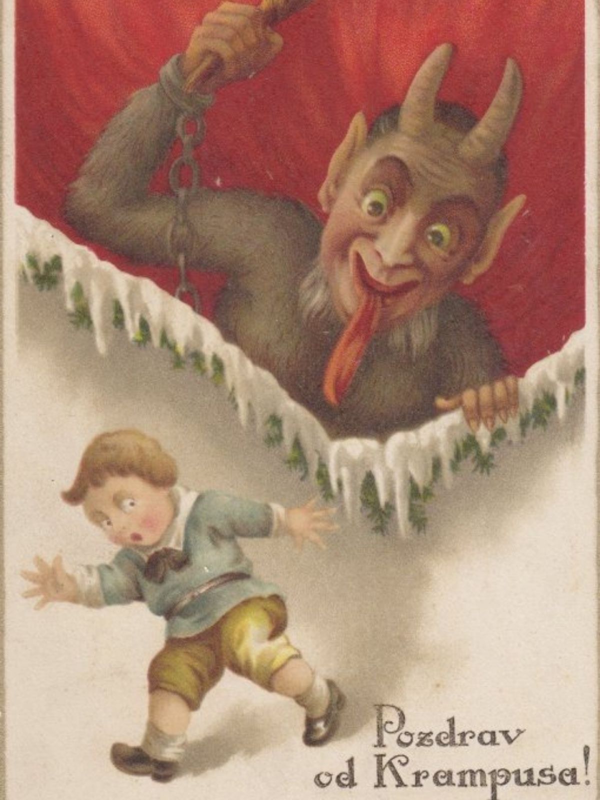 Greetings from Krampus, photo credit by Zagreb Tourist Board