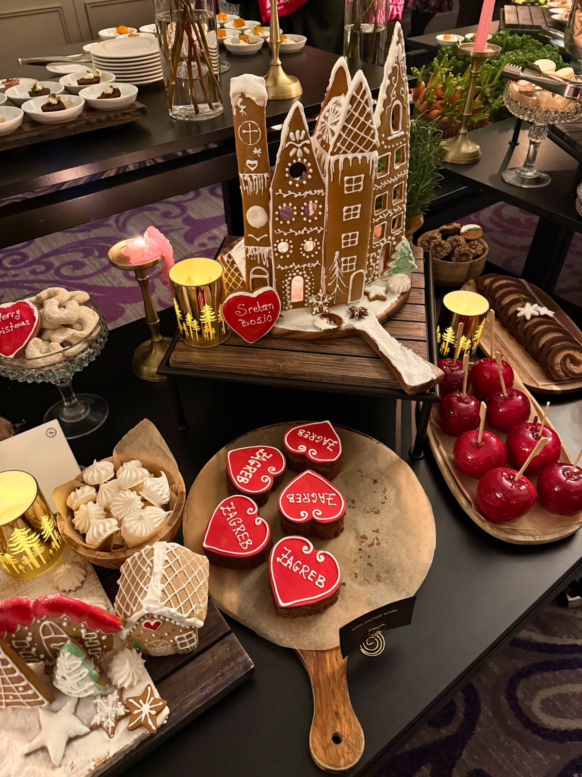 Licitars & Xmas food, photo by Pauline Longeon