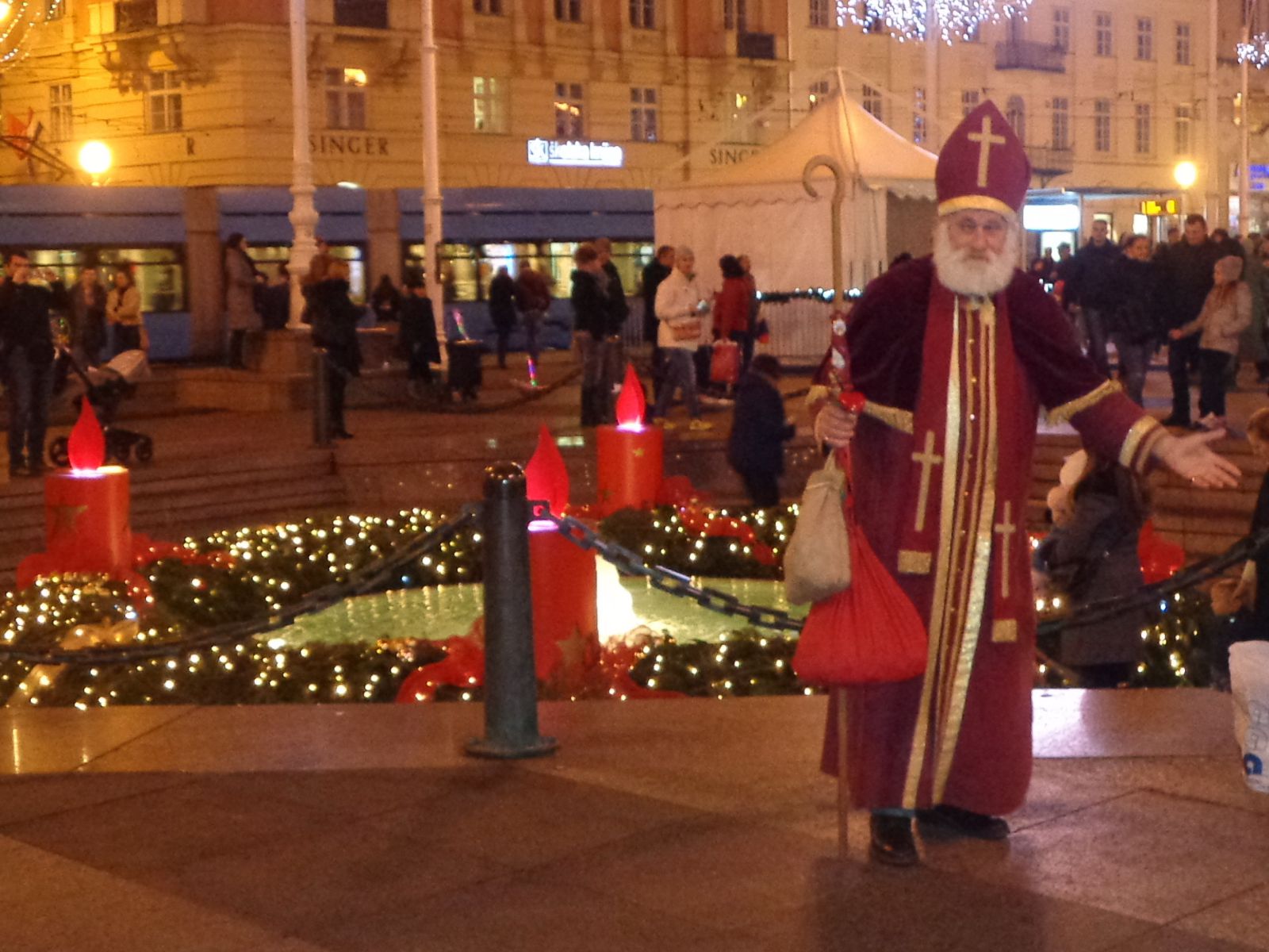 St. Nicolas, Zagreb, Jelačićev sqare, Croatia, - photo credit by Zagreb TB