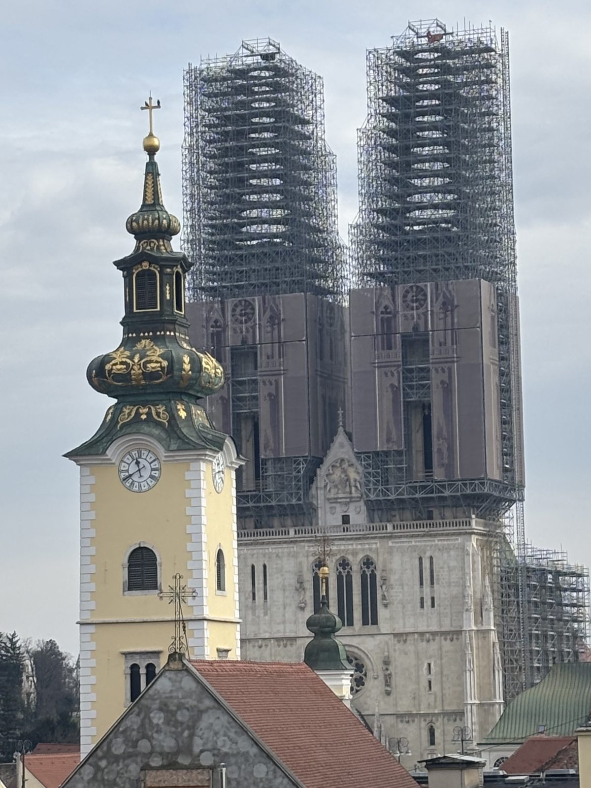 he Cathedral and the vibrant Baroque Church of the Visitation of the Blessed Virgin Mary, Photo by Pauline Lemaire for Croatia2Go