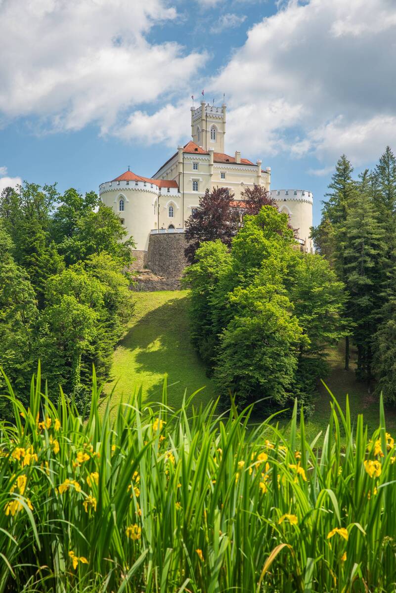 Dvor Trakošćan, Photo from Trakoscan Castle Museum archives