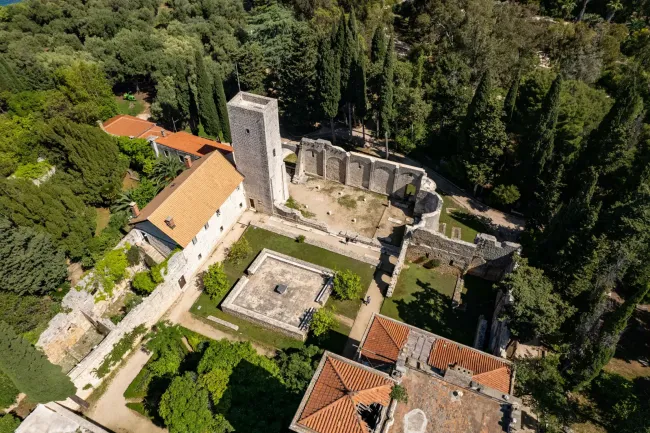 Monastic complex, Lokrum, photo credit by Lokrum reserve (gallery)