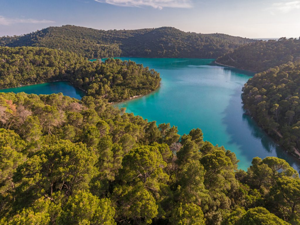 Mljet Lakes, Malo Jezero A1, photo caption Miro Andrić, photo credit Mljet National Park
